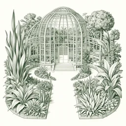 artwork of the yarchill pristine botanical garden, by john howe, by ted nasmith, trending on artstation, intricate, sharp focus