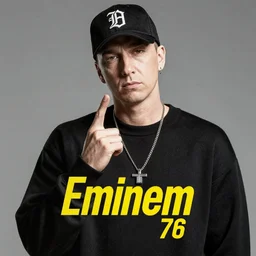 Eminem in fallout 76, photograph, high quality, detailed, sharp