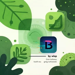 abstract beautiful background, card templmate, green organic biomechanik shapes, wallpaper, leaf lines, adobe illuatrator, multicolor, 3 d shapes, glitches, trending behance, metro scheme, poster by wlop, tooth wu, greg rutkowski, beeple
