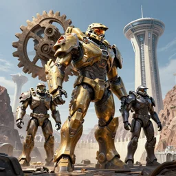 highly detailed cinematic scifi render of 3 d sculpt of spikey gears of war jabbas palace cybertron'tyrell headquarters'military chris foss, john harris, subway tunnel hoover dam'aircraft carrier tower'beeple, halo, star wars, ilm, star citizen, halo, mass effect, high tech industrial, artstation unreal, 4 k, 8 k, hd