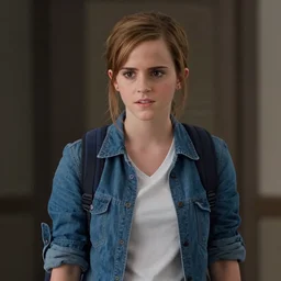 Movie still of Emma Watson in Tengen toppa gurren lagann, live action