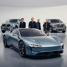 new car for 2 0 3 2. style by petros afshar, christopher balaskas, goro fujita, and rolf armstrong. car design by dmc, volvo, gmc, and toyota.