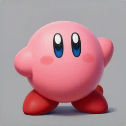 painting of kirby from kirby as the godfather, by greg rutkowski, by caravaggio