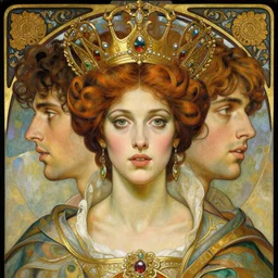 photo alexey gurylev, as queen, incredibly detailed faces, true anatomy, art by artgerm and greg rutkowski and alphonse mucha