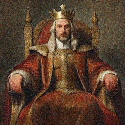 A portrait of a king sitting on his throne, digital painting, artstation, concept art, donato giancola, Joseph Christian Leyendecker, WLOP, Boris Vallejo, Breathtaking, 8k resolution, extremely detailed, beautiful, establishing shot, artistic, hyperrealistic, beautiful face, octane render, cinematic lighting, dramatic lighting, masterpiece