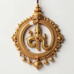 beautiful ornament, a hindu symbol
