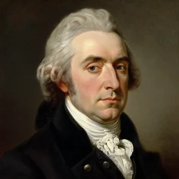 facial portrait of paul giamatti as president john tyler, a character portrait by charles willson peale, reddit contest winner, american romanticism, oil on canvas painting, creative commons attribution, detailed painting