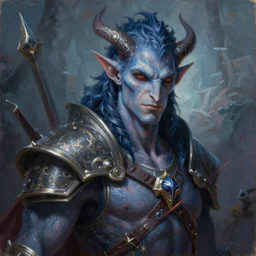 a beautiful portrait painting of a male aasimar, pathfinder, dungeons and dragons, art by keith parkinson and greg rutkowski and tim hildebrandt