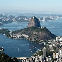 archeo - futuristic rio de janeiro, hyperdetailed and realistic