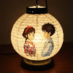 turkish fanoos paper lamp, low light, painted by greg rutkowski makoto shinkai takashi takeuchi studio ghibli