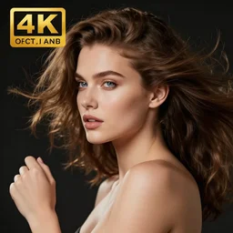 portrait of beautiful woman. perfect face. voluptuous. brown hair. blue eyes. shy. srunning. gorgeous. 4 k. highly detailed. jaw dropping. dynamic lighting. dramatic light. accent lighting. award winning photography. octane render.