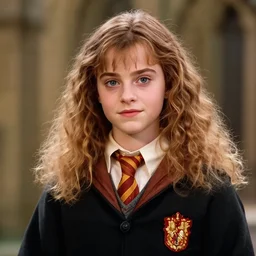 beautiful portrait of hermione granger