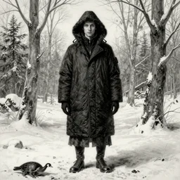 tonemapped gothic! canadian goose!!! boss by arthur rackham