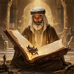 mysterious tome magistra arabian bedouin mathematician
