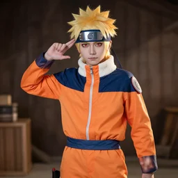 naruto cosplay, cinematic
