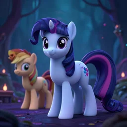 my little pony in dark lovecraft universe, ue 5, ue 6, unreal engine 5, cinematic 4 k wallpaper, 8 k, ultra detailed, by popular digital artist, beautiful image, resolution, artstation