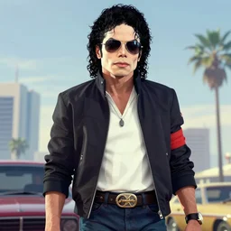 michael jackson in grand theft auto gameplay
