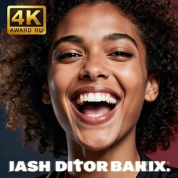hyperrealistic portrait of beautiful mixed race woman, teeth bared, photo realistic, dynamic lighting, artstation, poster, volumetric lighting, very detailed face, 4 k, award winning