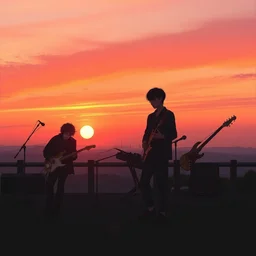 album cover of pop band by akihiko yoshida