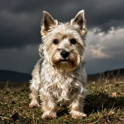pop art of a westie