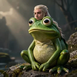 Daenarys Targaryen as pepe the frog