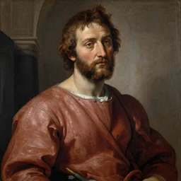 hugh evans painted by Michaelangelo