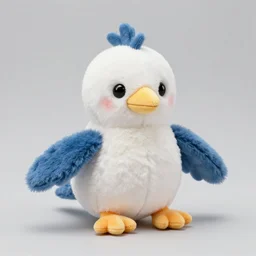 a cute gryphon seagull plush doll