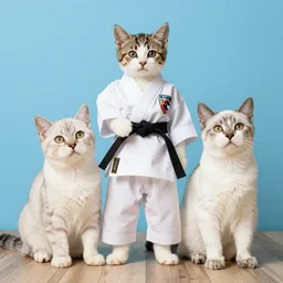 karate kittens