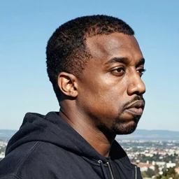 Mountain that is in the shape of Kanye West's head.