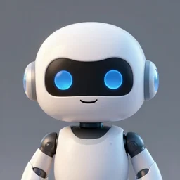 portrait of a friendly, cute, cuddly, technological robot that looks like a human. high quality. portrait. high fidelity. 3 d render. cinema 4 d. unreal engine.