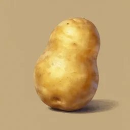 waltzing potato, matte painting