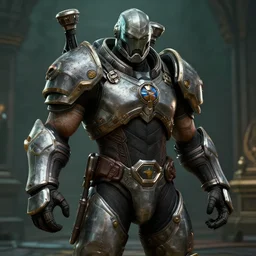 klesk from quake 3 arena, in the style of stephen bauman. smooth, sharp focus, semi - realism.