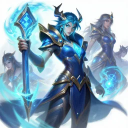 zyra league of legends wild rift hero champions arcane magic digital painting bioluminance alena aenami artworks in 4 k design by lois van baarle by sung choi by john kirby artgerm style pascal blanche and magali villeneuve mage fighter assassin