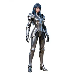 armored kappa water spirit, detailed 3d character render, full body, standing, isolated on a pure white background, centered, whole figure in frame, sharp focus, studio lighting