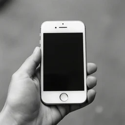 found photograph evidence of an iphone in the 1950, black and white photography