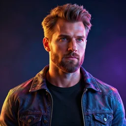 photorealistic chuck testa. hyperdetailed photorealism, 1 0 8 megapixels, amazing depth, glowing rich colors, powerful imagery, psychedelic overtones, 3 d finalrender, 3 d shading, cinematic lighting, artstation concept art