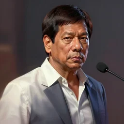 half body portrait of rodrigo duterte as apex legends character, concept art, digital painting, trending on artstation, deviantart, epic composition, extremely detailed, volumetric lighting, masterpiece, octane render