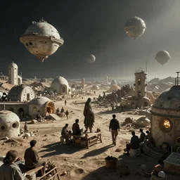 VFX movie photojournalism of daily life in a interstellar abundance civilization Emmanuel Lubezki
