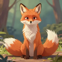 An anthropomorphic fox, trending on FurAffinity