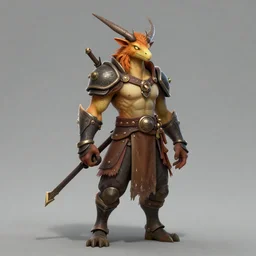 a portrait of my next DND kobold character , concept art, DND, trending on artstation 3D.