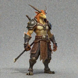 a portrait of my next DND kobold character , concept art, DND, trending on artstation 3D.
