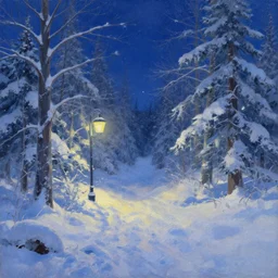 scenery artwork, scene beautiful, light!! light essential calm and cozy winter world snow and night, surrealism oil on canvas, artstation!! pixiv!! dream scenery, quality wlop projection render, nier automata concept art, vaporwave textures