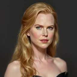 nicole kidman, portrait by hiro isono elegant highly detailed digital painting artstation pixiv