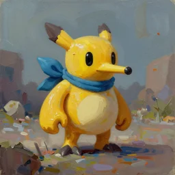 dreambot crashing, oil painting, trending on art station