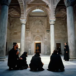 inside topkapi palace, jewel thieves, 1963, Kodachrome film
