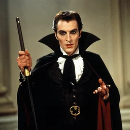 film still of moe howard as dracula in dracula ( 1 9 3 0 )