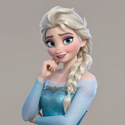 portrait of Elsa of Arendelle, expressive pose, highly detailed, digital painting, smooth, sharp focus, by banksy