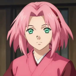 Sakura Haruno, portrait lady miss woman focus attractive eye enchanted official fanart behance hd artstation by Jesper Ejsing, by RHADS, Makoto Shinkai and Lois van baarle, ilya kuvshinov, rossdraws