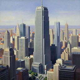 cloisonnism painting of megacity 1 from judge dredd megacity 1 from judge dredd in no mans sky no mans sky | masterpiece moebius syd mead bekskinski