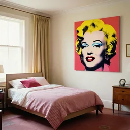 a bedroom by andy warhol